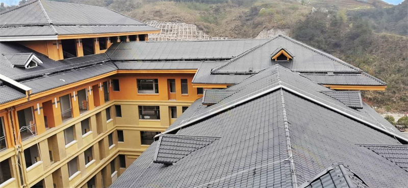 哈尔滨树脂瓦:解决屋面漏水的理想选择